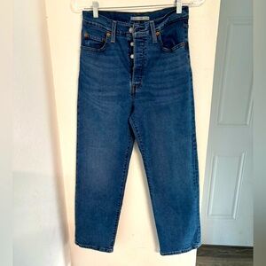 LEVI’S Ribcage Straight Jeans